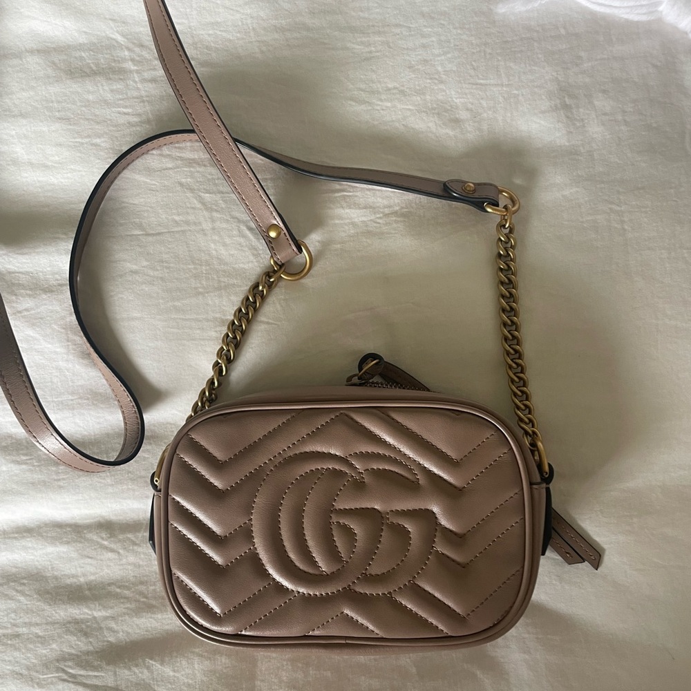 Dupe GG Marmont mini camera bag